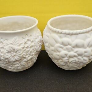PartyLite Bisque Porcelain Votive Candle Holder